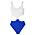 blå och vit baddräkt med cutouts, som Julia Roberts bar i Pretty Woman, från Hunza G