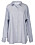 blå och vit randig oversize skjorta för dam från Stylein
