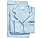 pyjamasset i blå nyans tillverkat i bomull från Kappahl