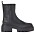 Black friday 2021 rea: svarta chunky boots i skinn från H&amp;M