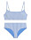 blåvit randig bikini från Arket