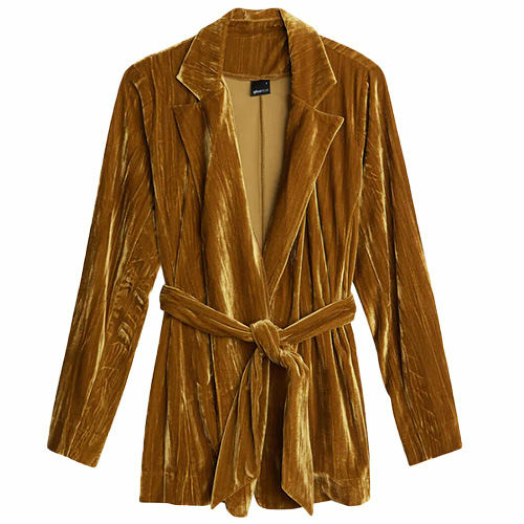 Blazer i sammet till nyår