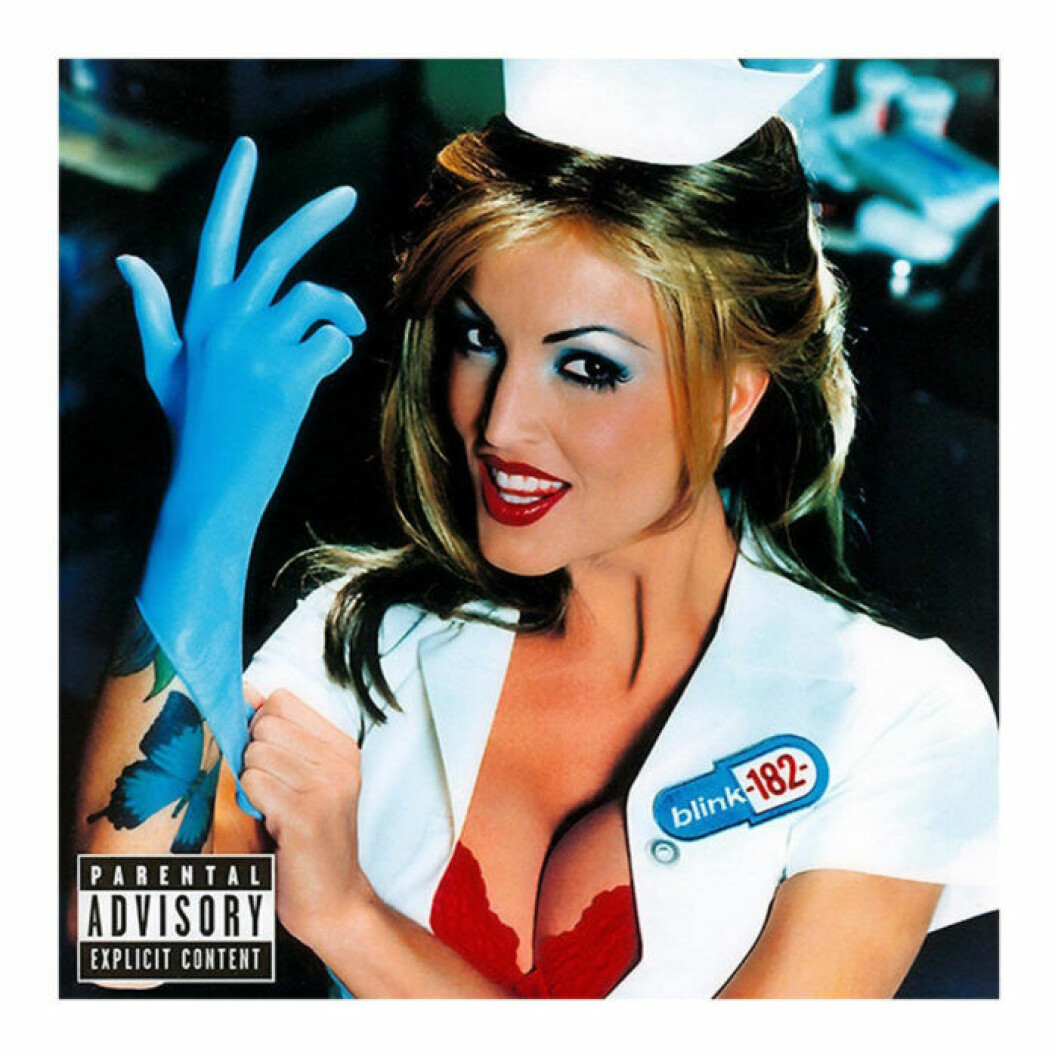 Skatepunkscenen var stor vid millennieskiftet. Enema of the State med Blink 182.
