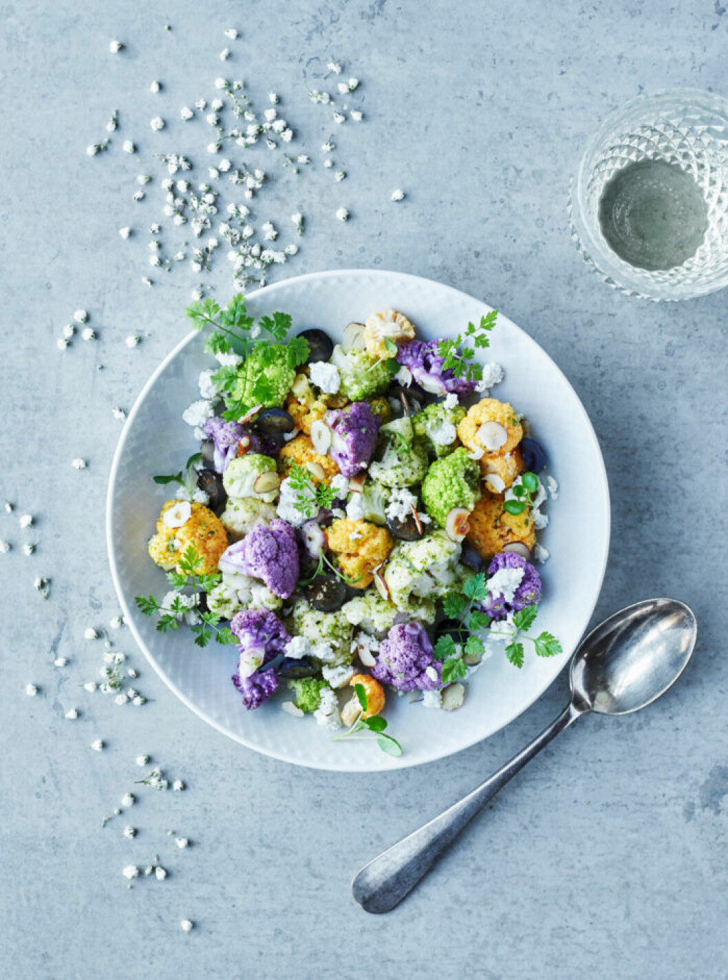 Bjud på festlig blomkålspalett. Recept på blomkålspalett