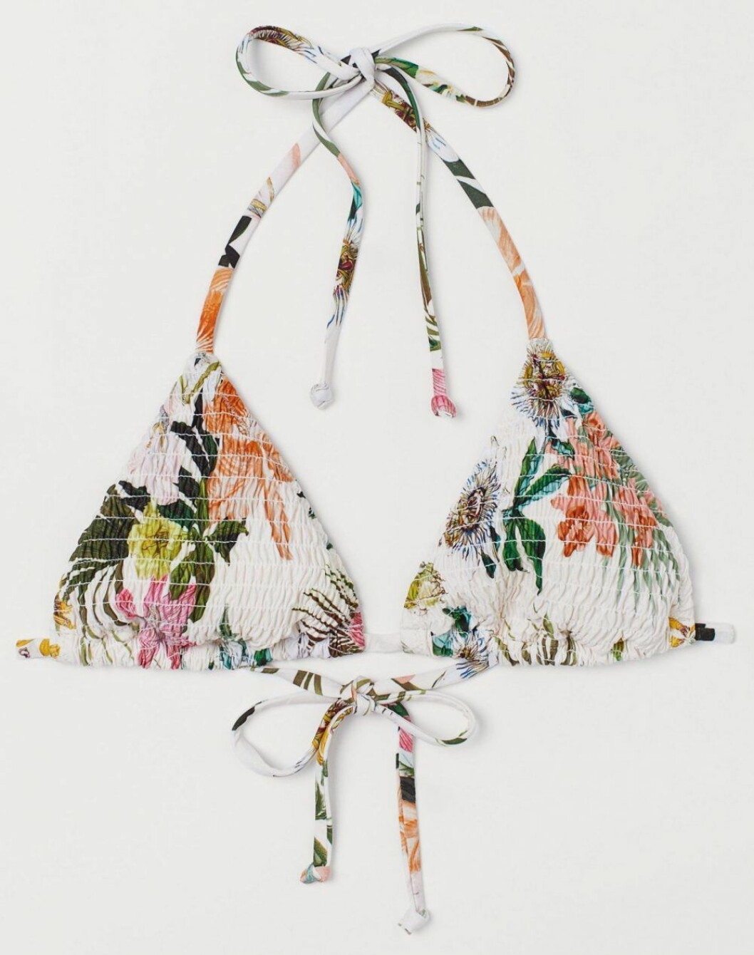 Blommig bikiniöverdel från H&M.