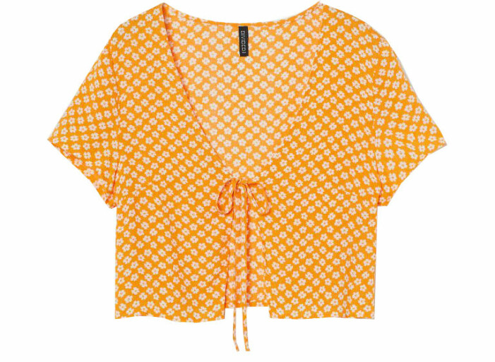 kortärmad blus