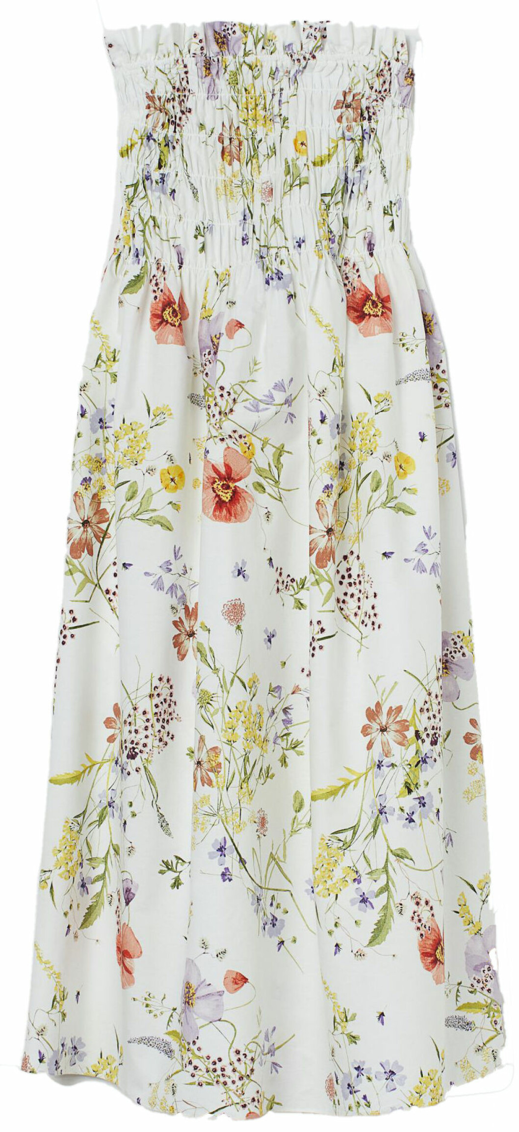 blommig klänning från H&amp;M.