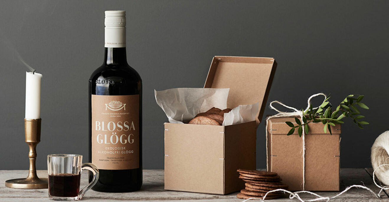 Blossa uppdaterar sina förpackningar och lanserar alkoholfri ekologisk glögg.