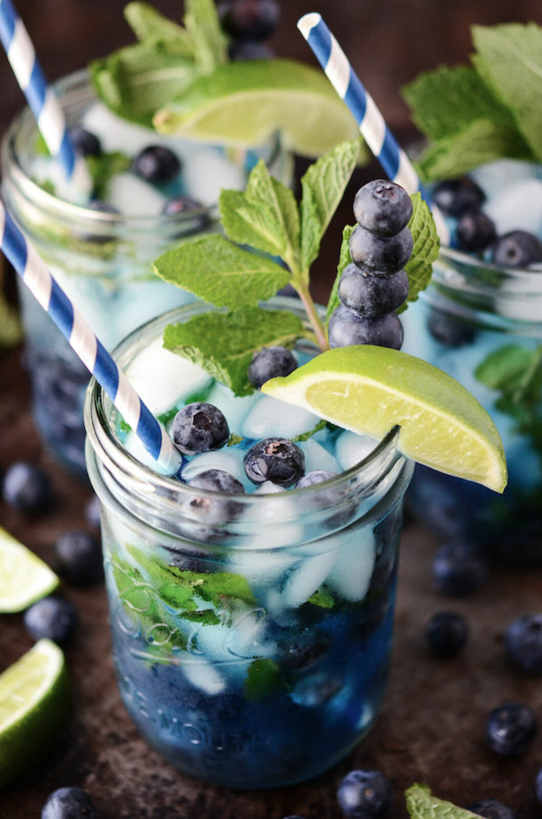 Blåbärsmojito.
