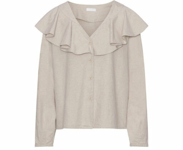 beige blus