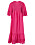 Bohemisk klänning 2022 – cerise maxiklänning från Ellos Collection