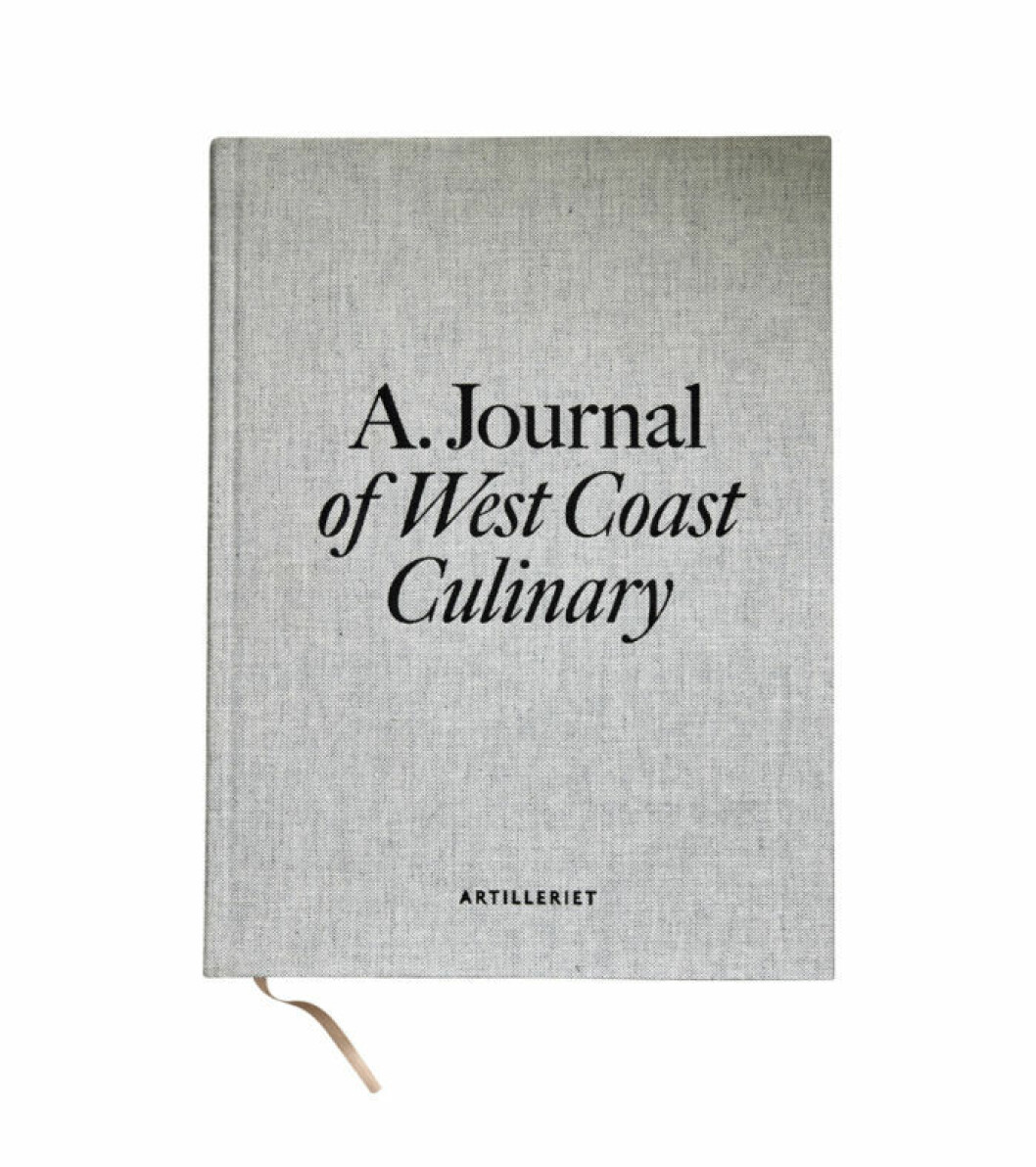 Omslag på boken A Journal of West Coast Culinary