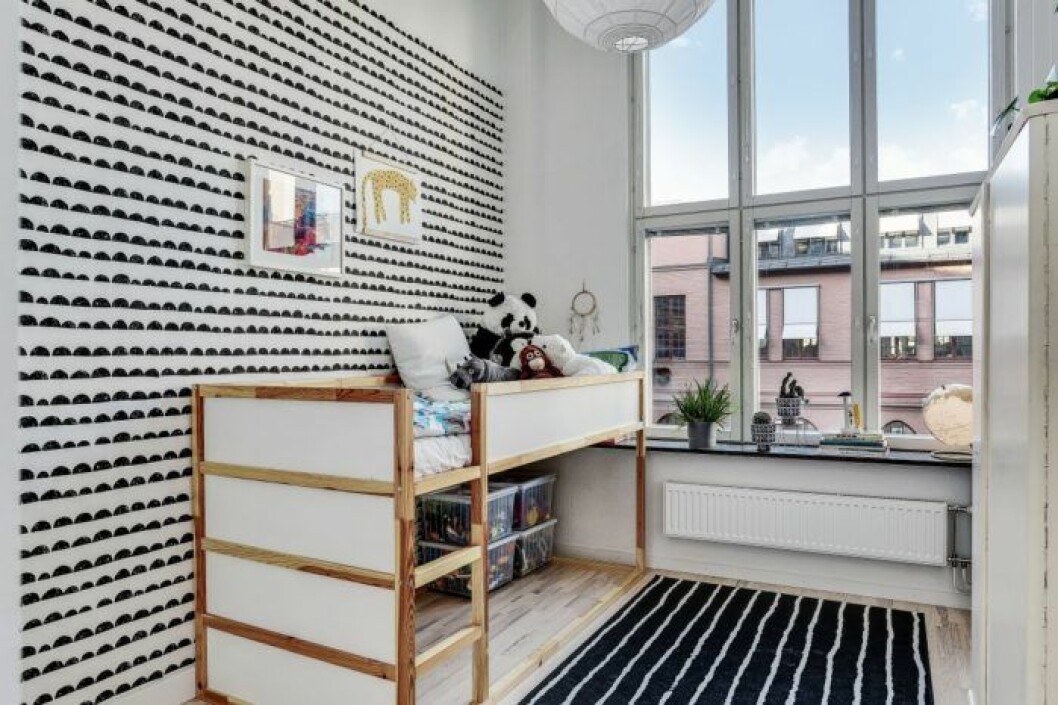 Williams rum i Bonusfamiljen- nu är lägenheten i Sundbyberg till salu!