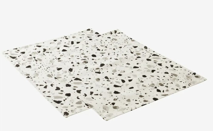 bordstablett terrazzo