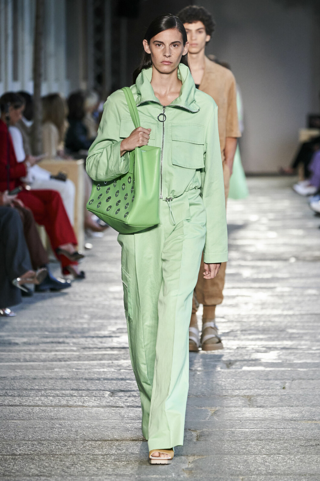 Boss grön look SS21.