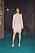 Stickad klänning i off white från Bottega Veneta kollektion FW22