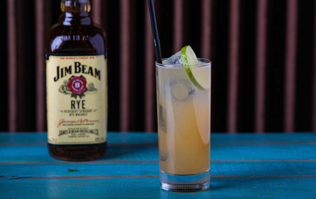 Presbyterian med Jim Beam Rye. Presbyterian med Jim Beam Rye.
