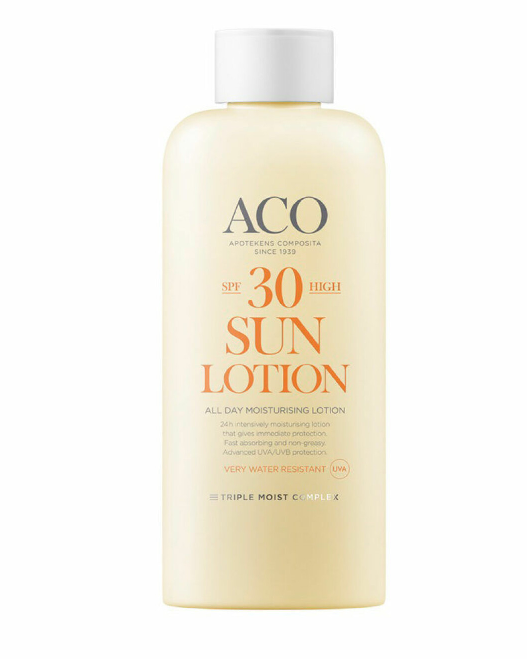 ACO spa 30 sun lotion