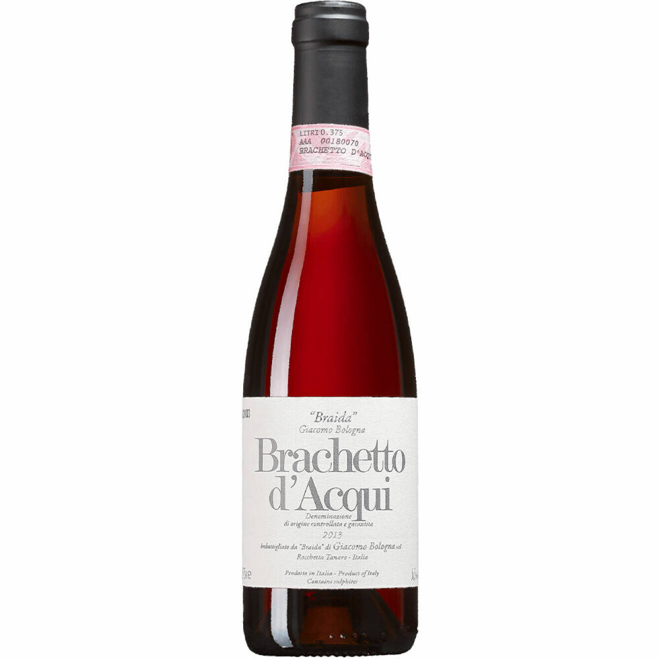 Brachetto d’Acqui Braida 2021, Italien, Piemonte (6260) 99 kr 375ml.