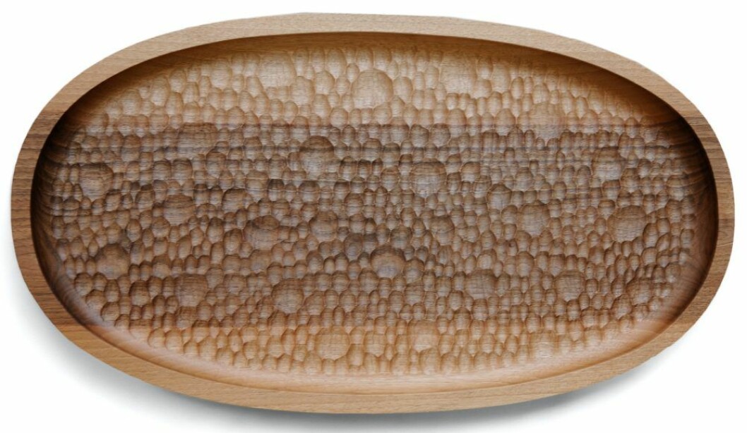 Brickan Touch tray har gediget hantverk och design Ilse Crawford för Zanat.