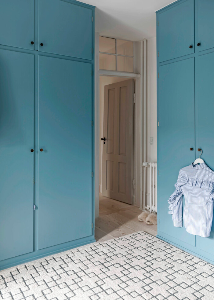 Hemma hos Britt Sisseck i Köpenhamn dressingroom