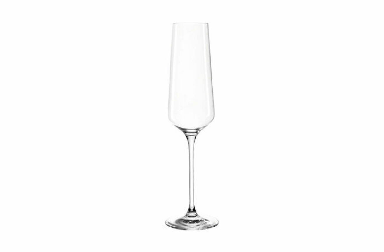 billiga champagneglas i 6 pack gjorda i kristallglas från Leonardo