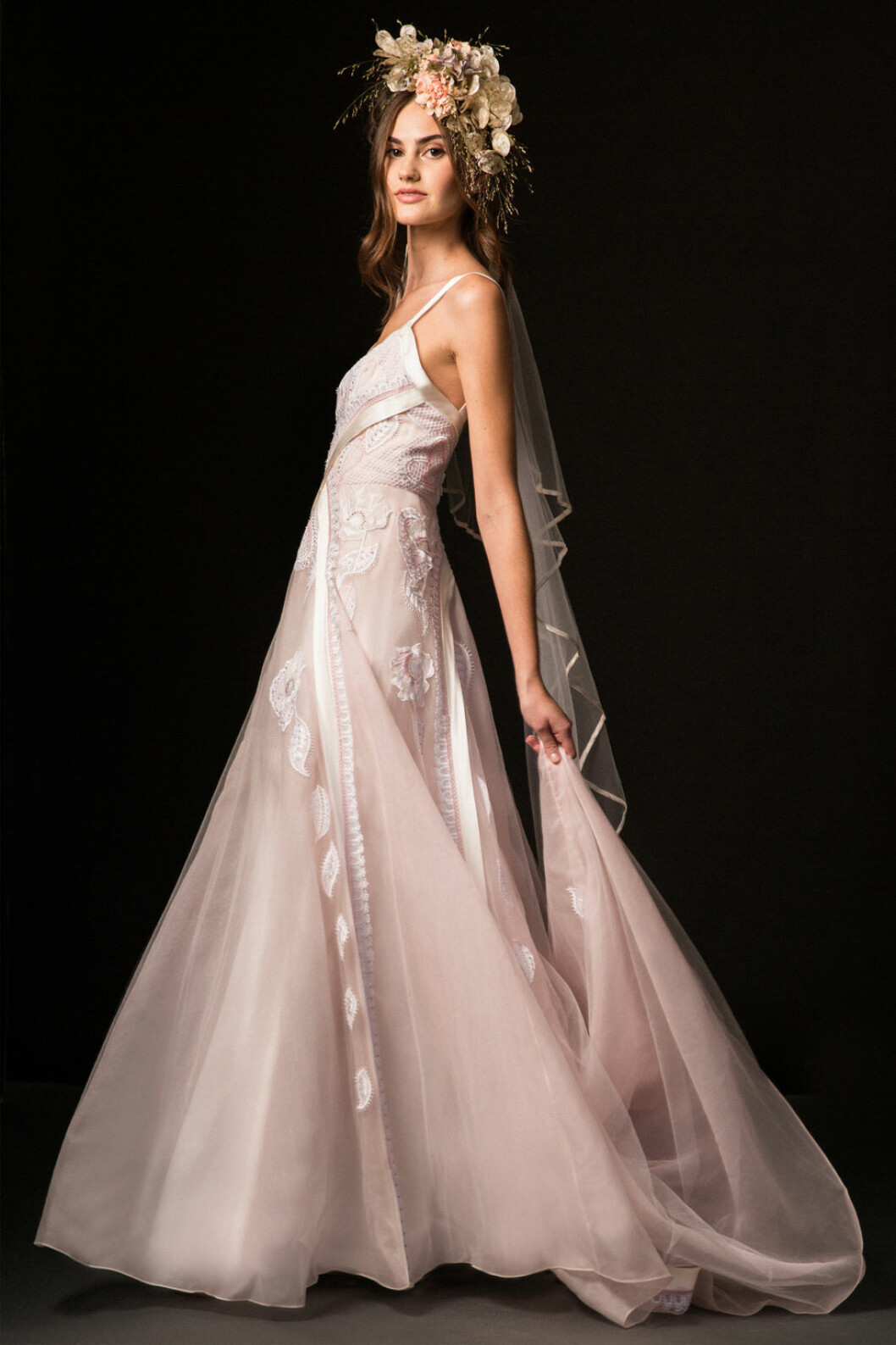 Temperley London Bridal bröllopstrender rosa