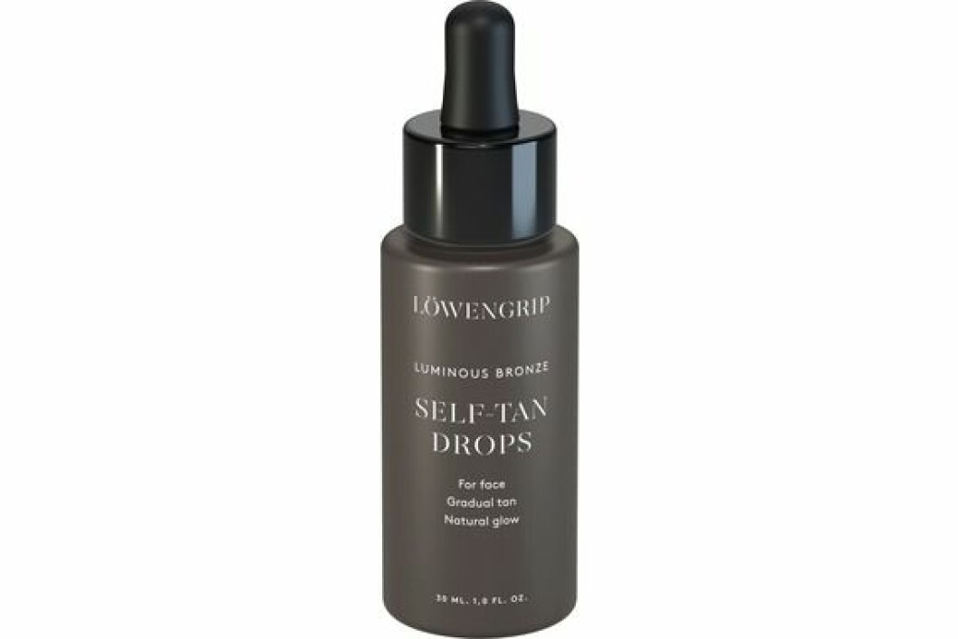 Self tan dröps från Löwengrip