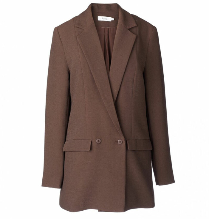 brun blazer stylein