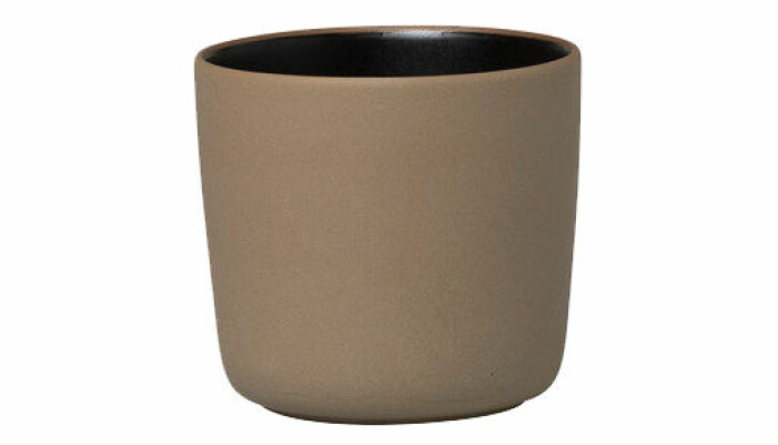 brun kaffekopp