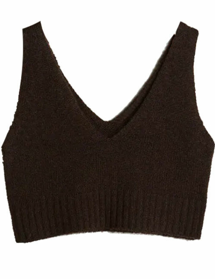 brun singlet fina tricot