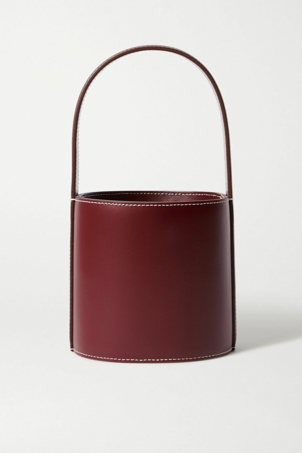 Mörkbrun bucketbag från Staud