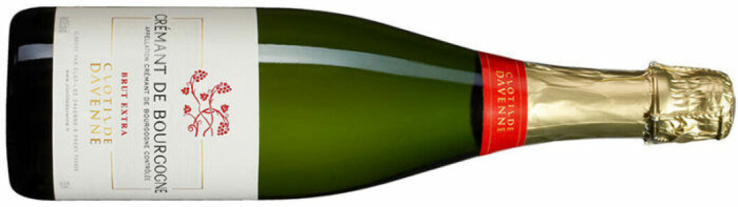 Crémant de Bourgogne Brut Extra.