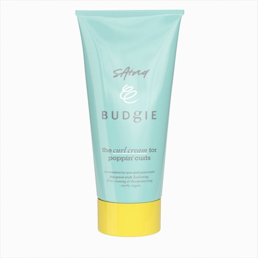 The curl cream, 199 kr, Budgie x Saina Chune. The curl cream, Budgie x Saina Chune.