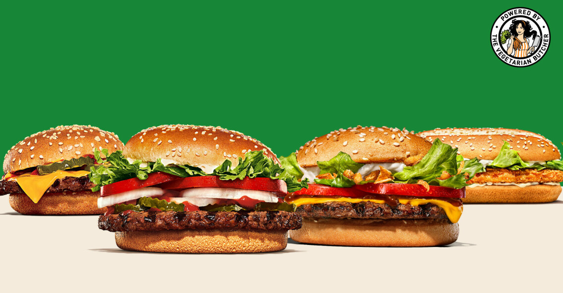Burger King lanserar nya växtbaserade burgare
