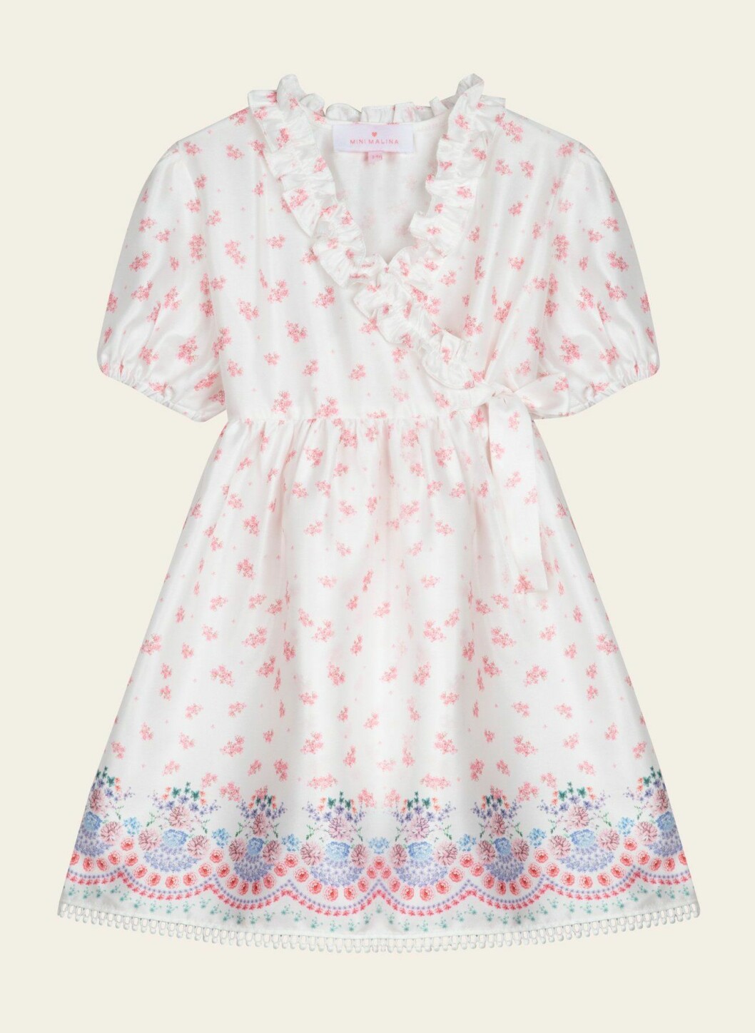 Mini Malina Collection: Blommig klänning för barn