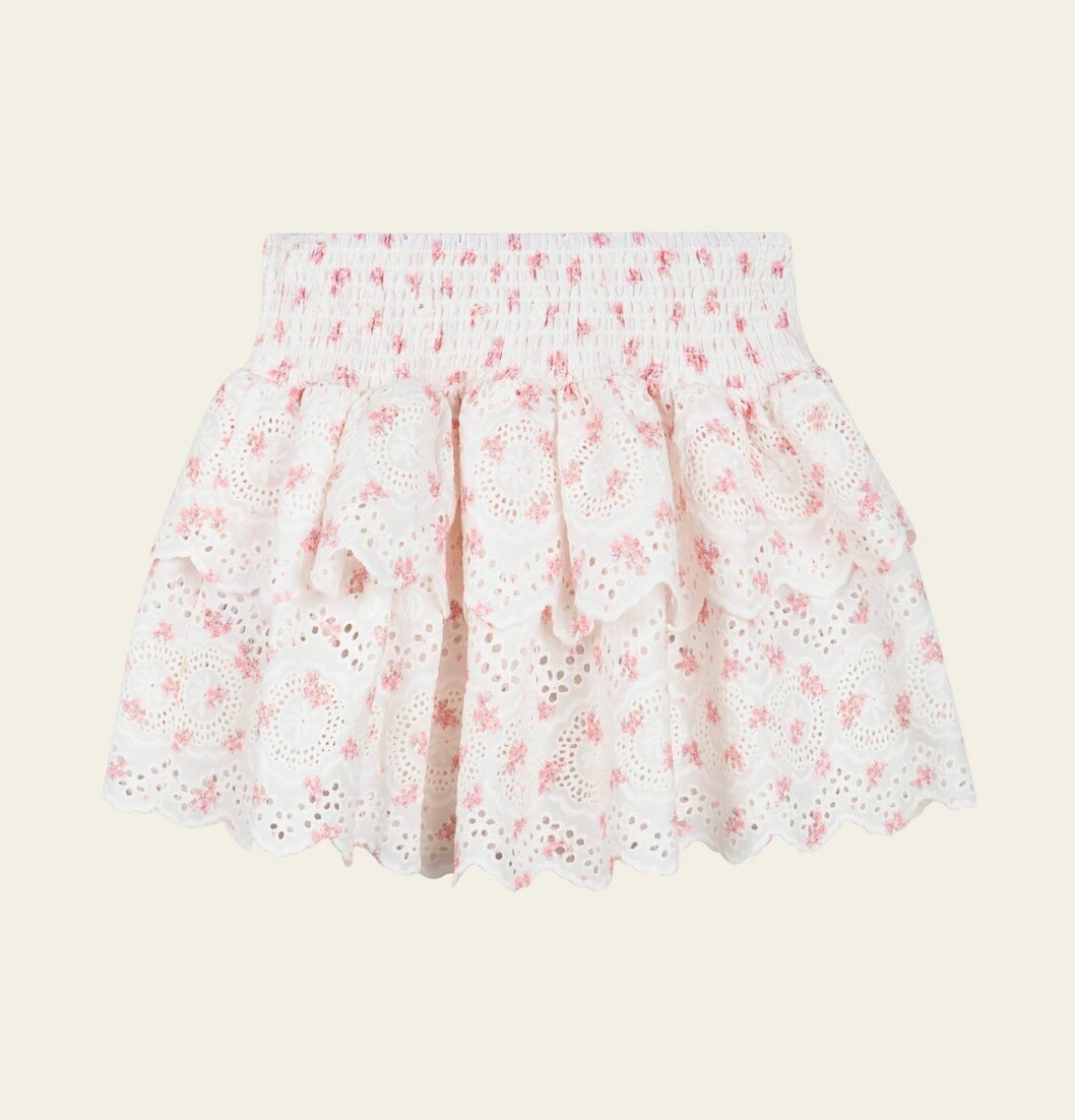 Mini Malina collection 2020: blommig kjol för barn
