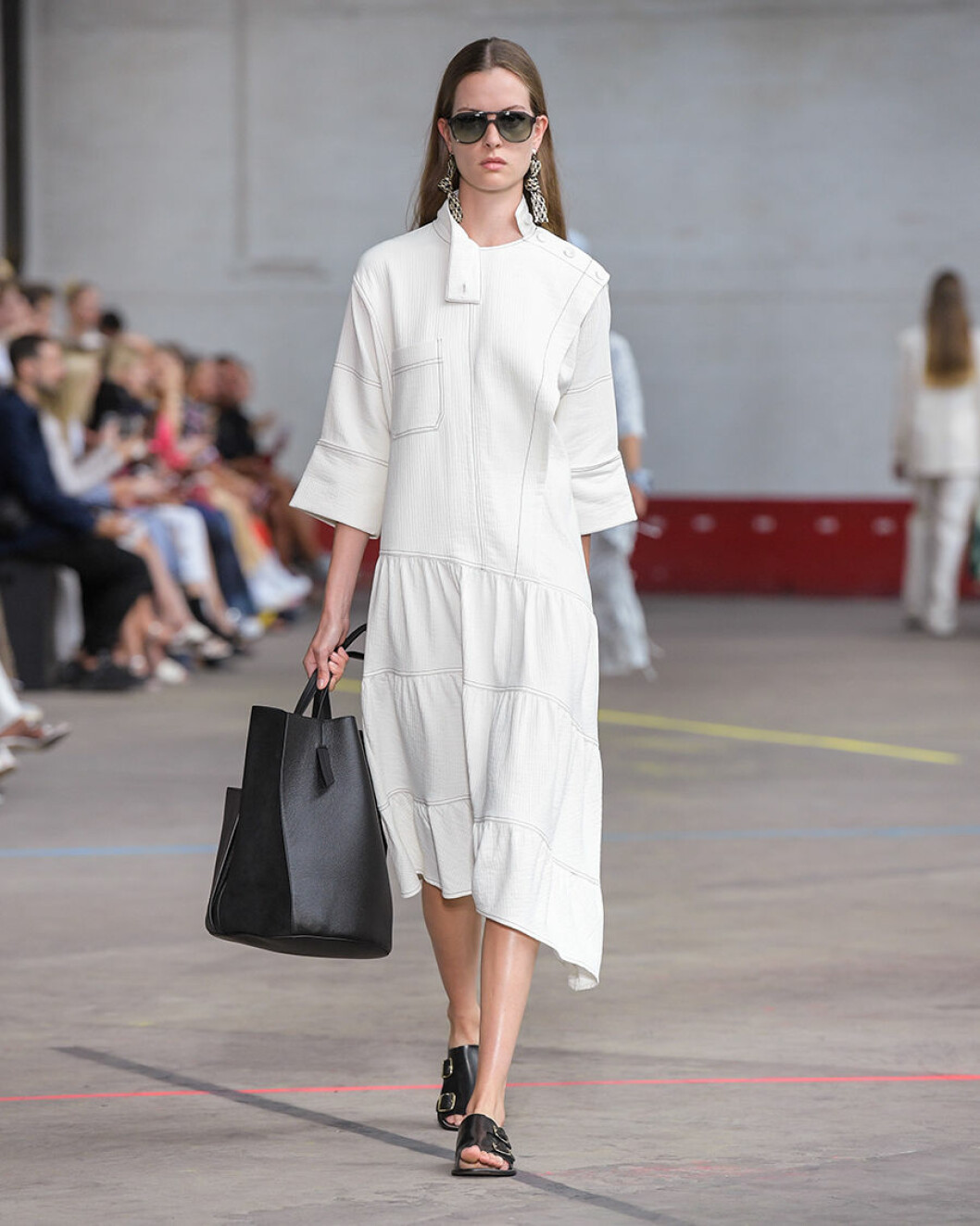By Malene Birger ss-20 kollektion vit klänning