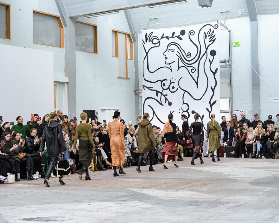 By Malene Birger AW20-visning i Köpenhamn.