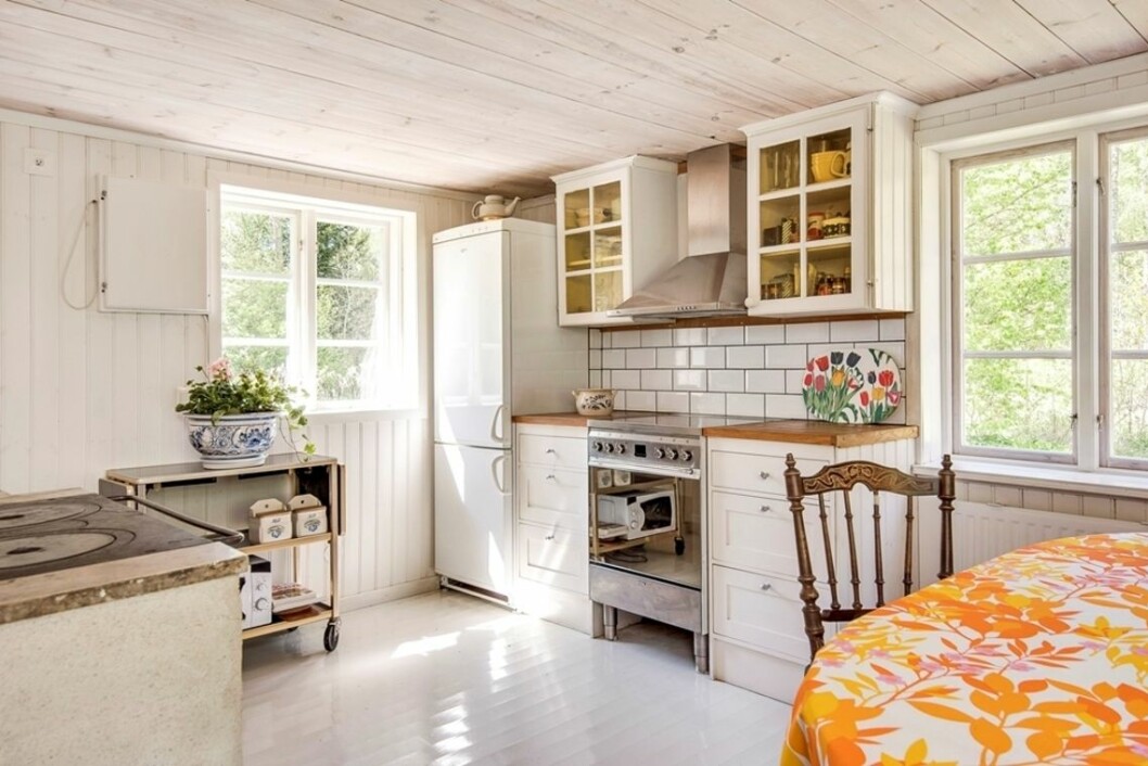 Carin Rodebjer sommarhus, köket