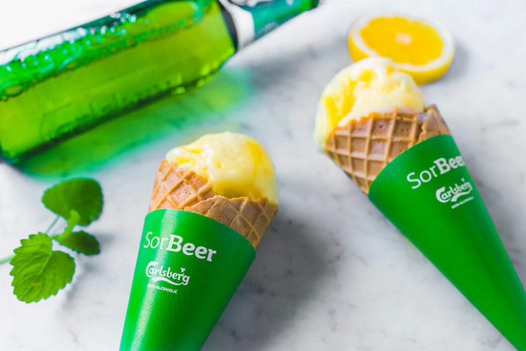 Carlsberg lanserar ölglassen SorBeer i samarbete med StikkiNikki. Carlsberg lanserar ölglassen SorBeer i samarbete med StikkiNikki.