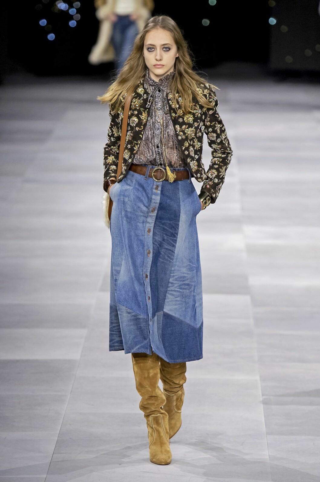 Celine 70-tals jeanskjol