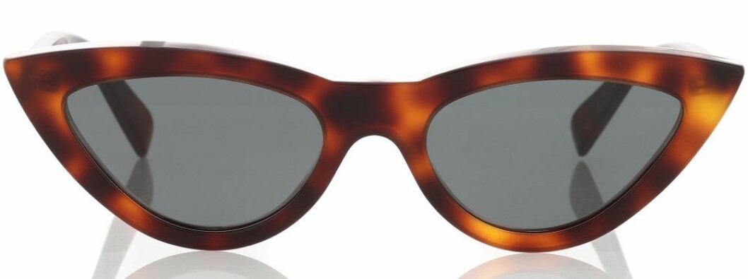 Cat eye-solglasögon, Celine