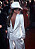 Celine Dion i vit kostym