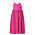 hålbroderad ceriserosa klänning till sommaren 2021