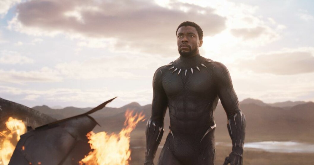 Chadwick Boseman spelade huvudrollen i <em>Black Panther</em>. Chadwick Boseman I black panther