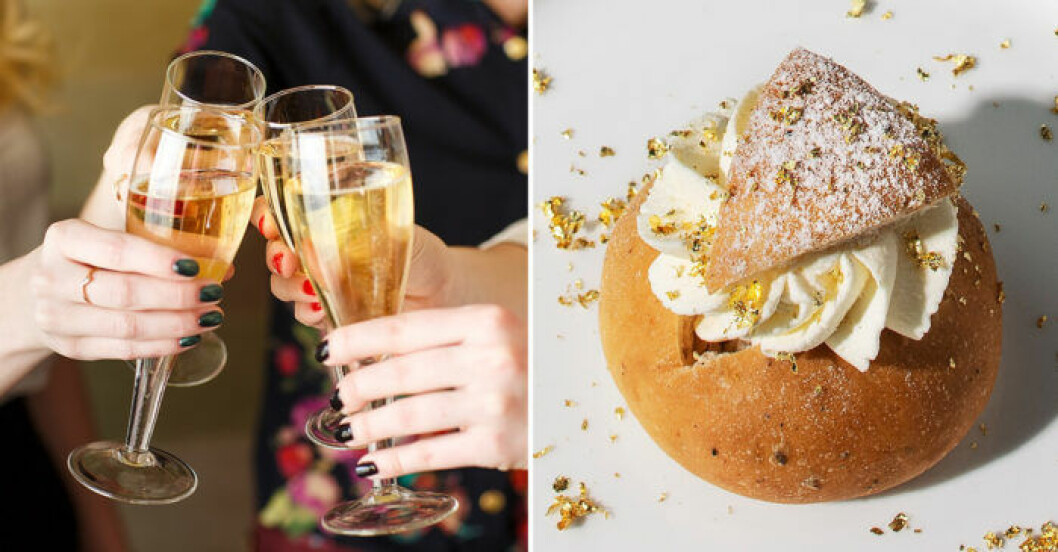 Grand Hôtel lanserar lyxig champagnesemla.