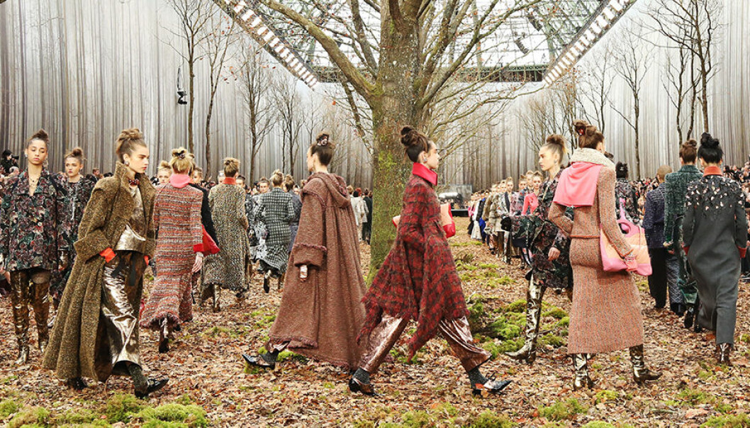 Chanel aw18: En skogspromenad i Grand Palais