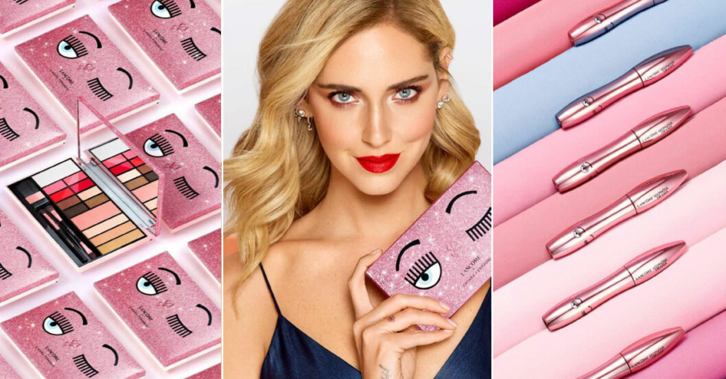 Chiara släpper smink med Lancôme