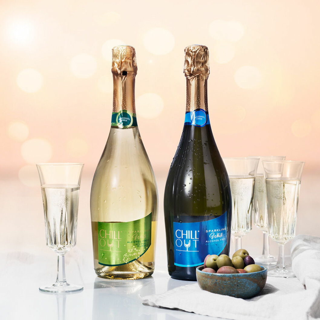 Chill Out Sparkling Fläder och Chill Out Sparking White.